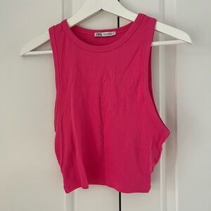 Zara pink tank top